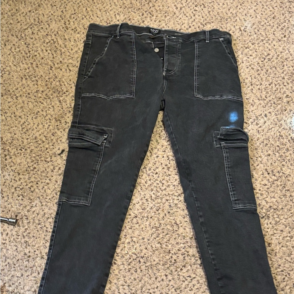 Black Cargo Pants